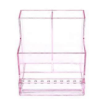 Nail Drill Machine Holder for Storage 1Pcs Pink Nail Drill Bit Display Organizer Holder