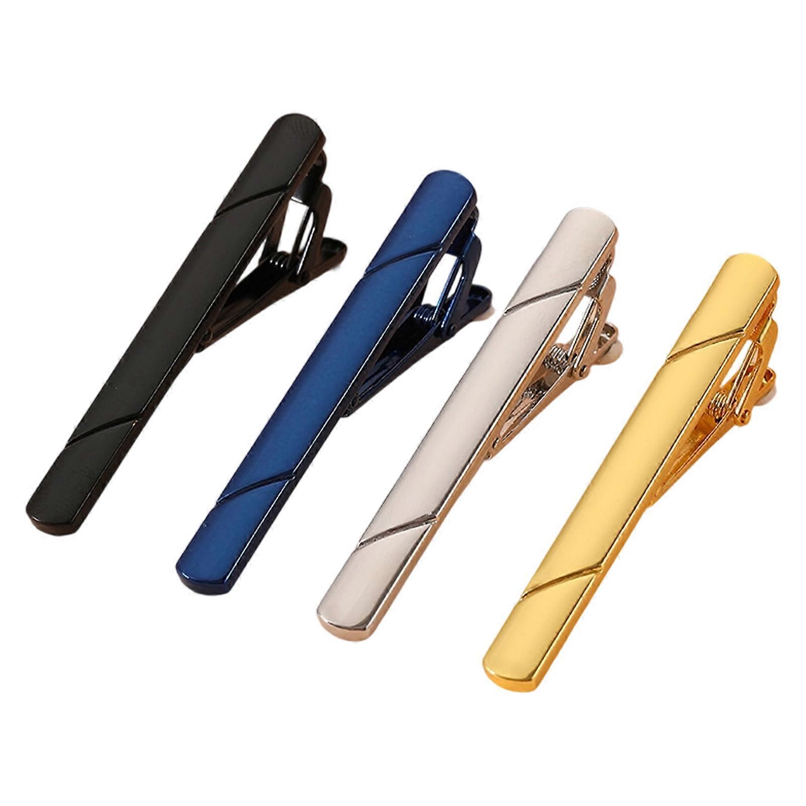 Tie Clips Set, Elegant Business, Wedding-Ready