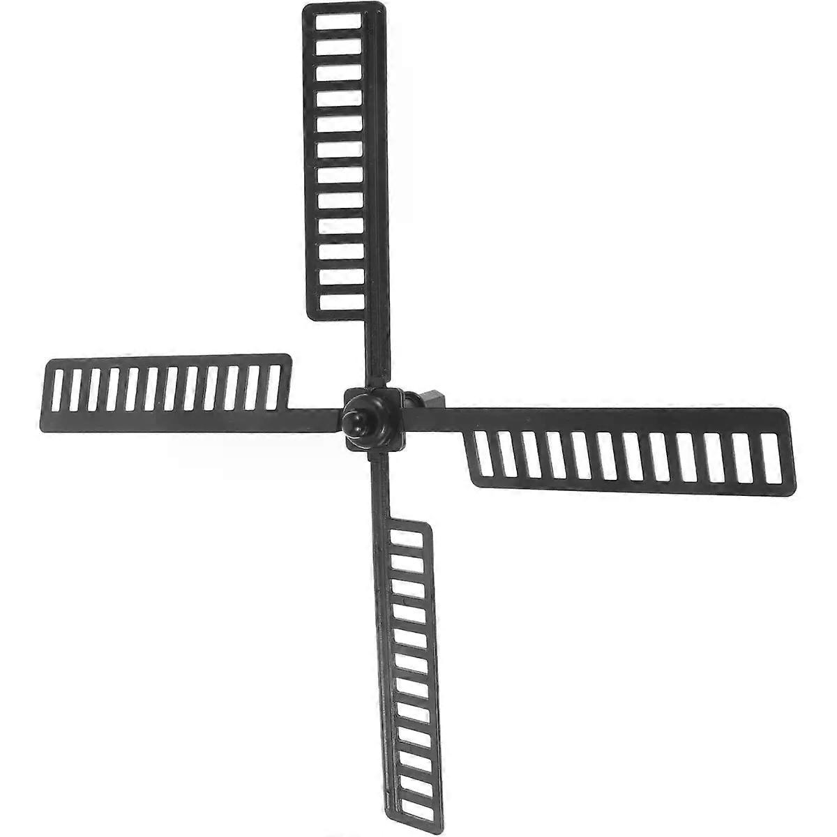 Windmill Blades Plastic Replacement Part Waterproof Black