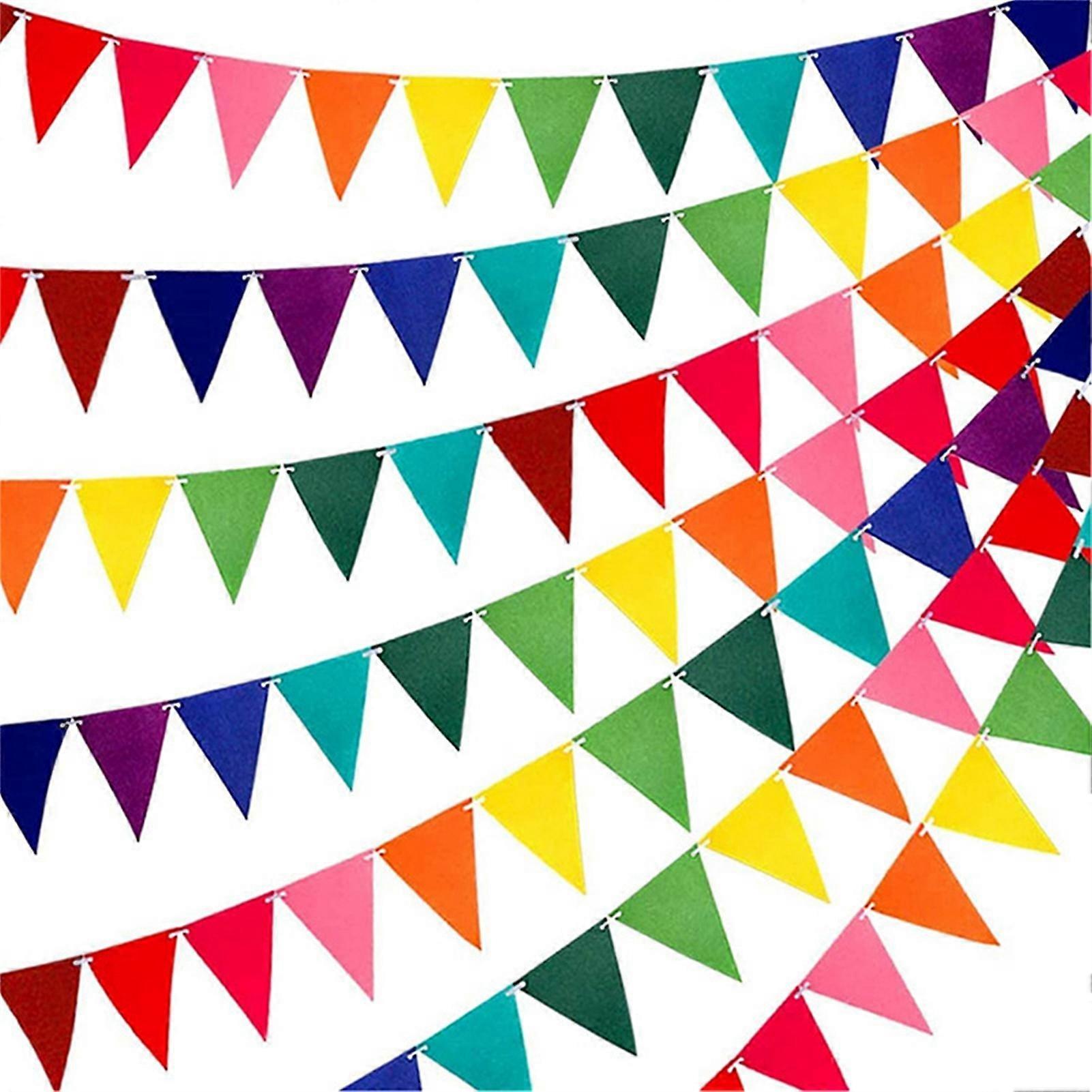 Reusable Triquetrous Felt Flags