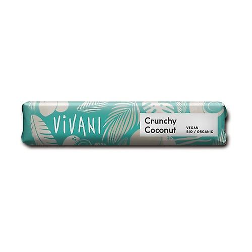 Crunchy coconut bar 1 bar of 35g (Chocolate - Coconut)