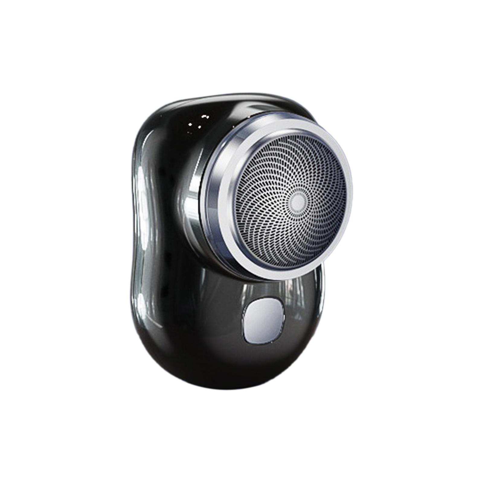 Pocket Size Portable Shaver Electric Razor- One-button Use Silver Easy Suitable