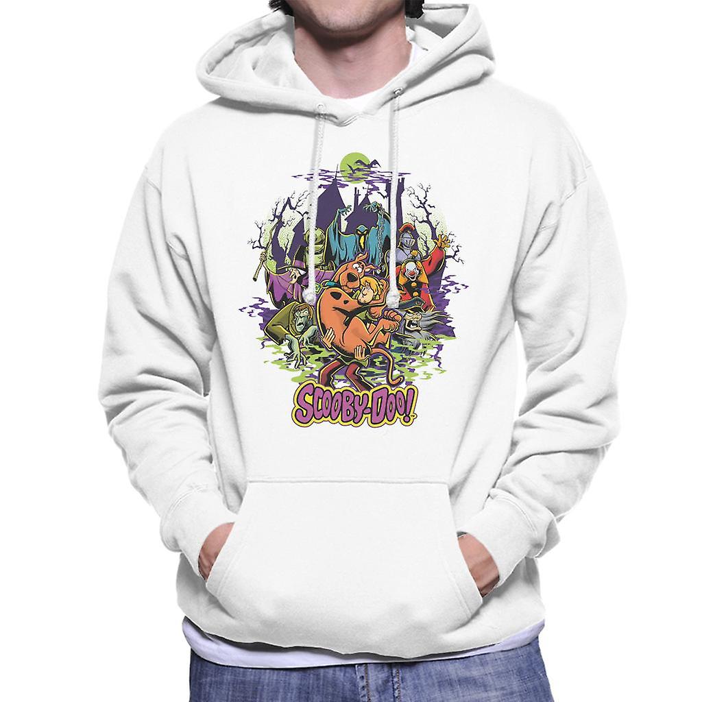 Scooby Doo Halloween Scary Characters Men's Hooded Sweatshirt