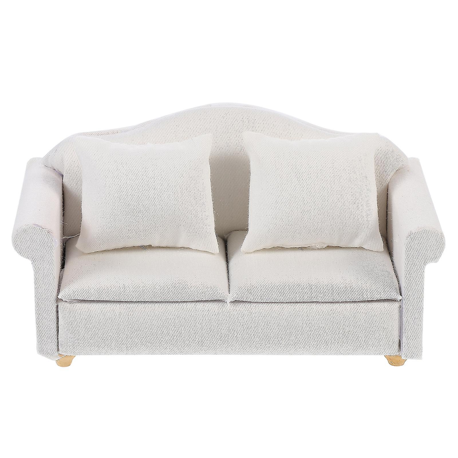 1pc Pretty Single Sofa Creative Miniature Sofa Practical Doll House So