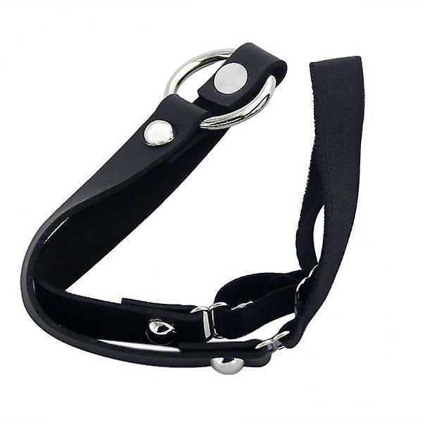 2xסקסי בעבודת יד פאנק הרג'וקו דמוי עור חגורת בירית טבעת רגל אלסטית #1