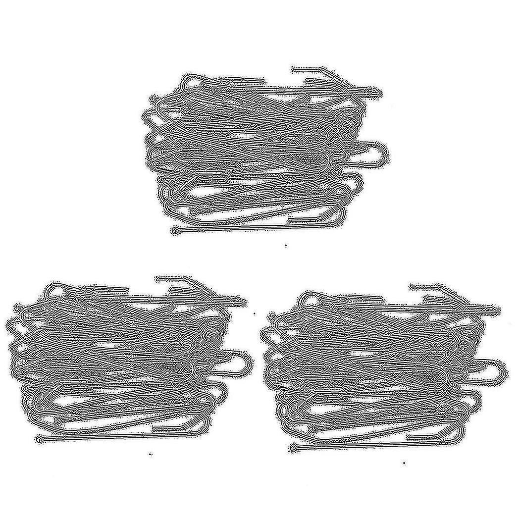 Μονόχωρο Παράθυρο Επεξεργασία Μεταλλικά Πλισέ Κουρτίνες Κουρτίνες Γάντζοι - Ασημί Τόνος (60-κομμάτι)