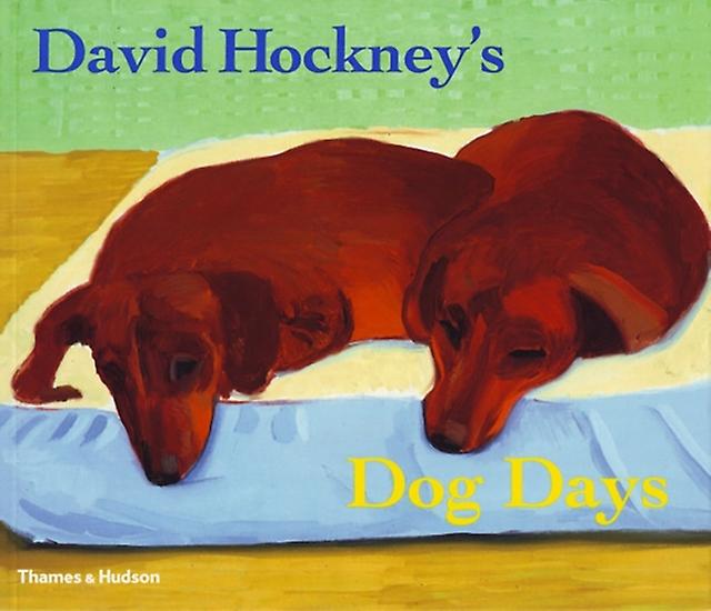 David Hockneys Dog Days by David Hockney Paperback Book