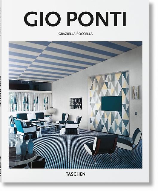 Gio Ponti by Graziella Roccella Hardback Book