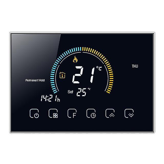 Tuya Smart Alexa Voice Control Wifi Smart Programmable Thermostat App Control Lcd Water/gas Boiler Heating For Echo Google Home