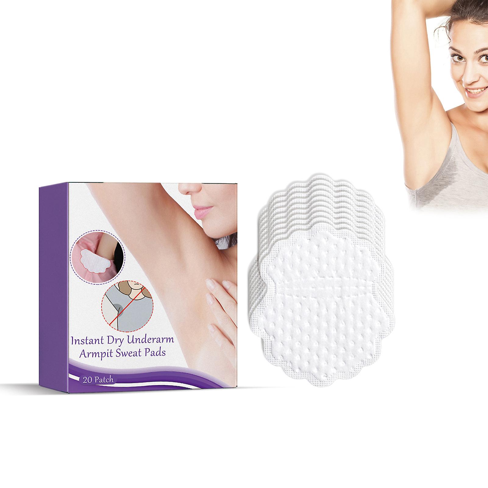 20pcs Sweat Pads For Women And Men Disposable Non Visible Underarm Pads Suitable For Most Skin Types