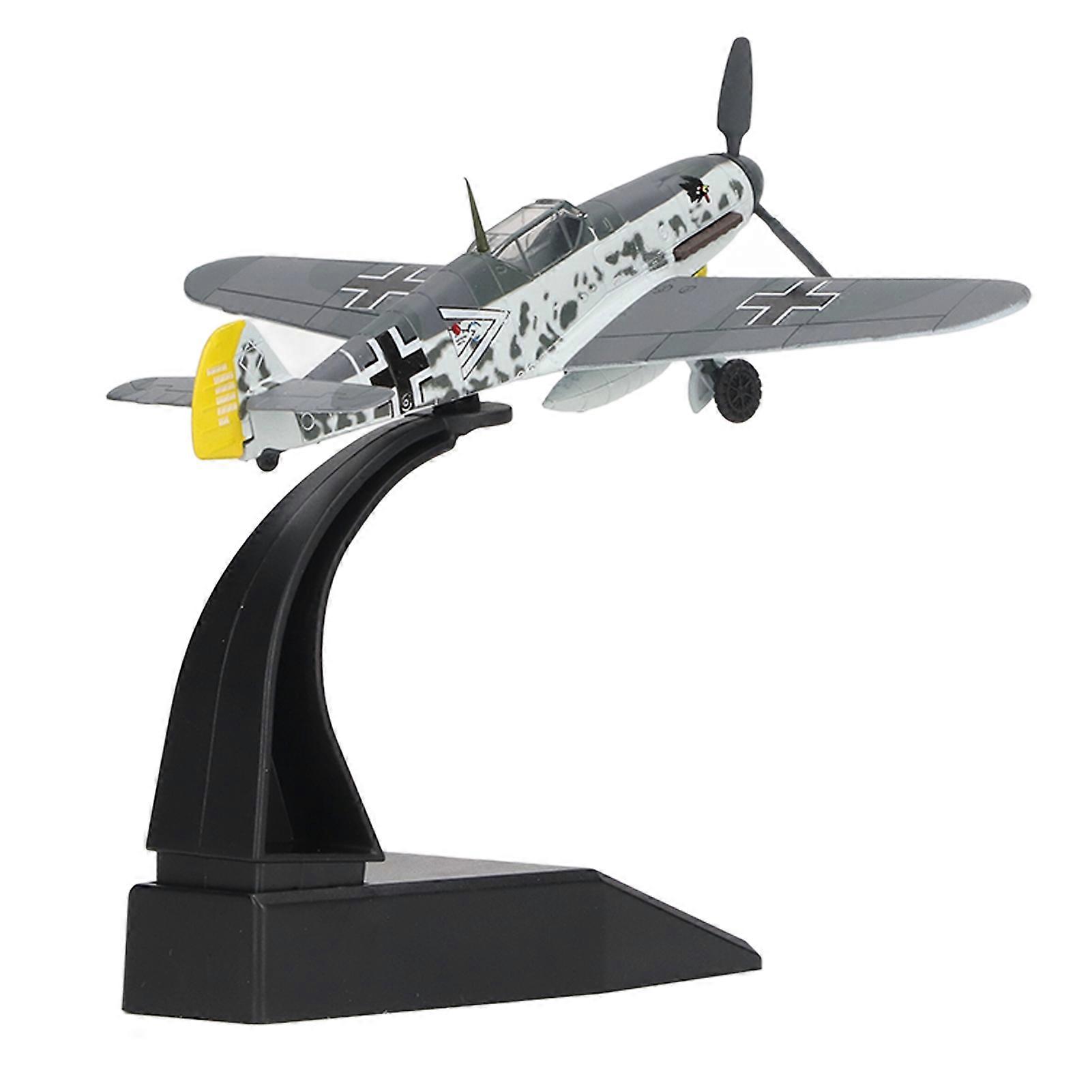 1:72 Scale BF109 Fighter Planes Model High Stimulation Alloy Airplane Collection Model