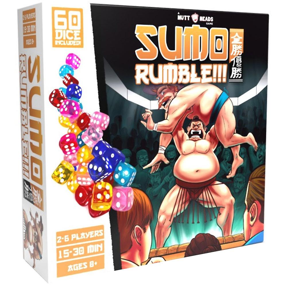 Nuttheads Brands Sumo Rumble!!! Fun and Exciting Party Game for 2 to 6 Players