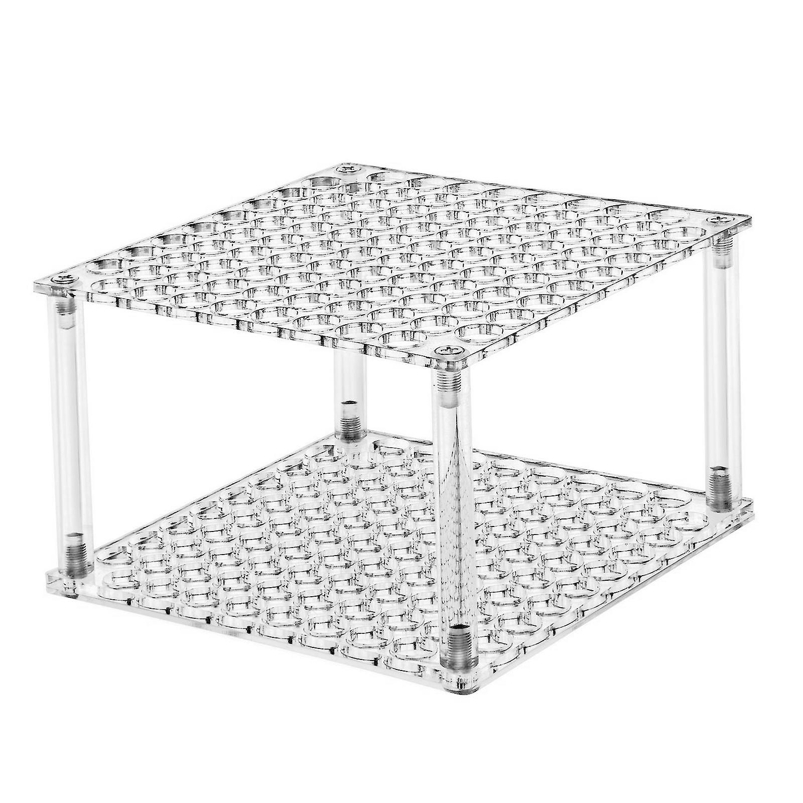 Présentoir transparent pour crayons de couleur