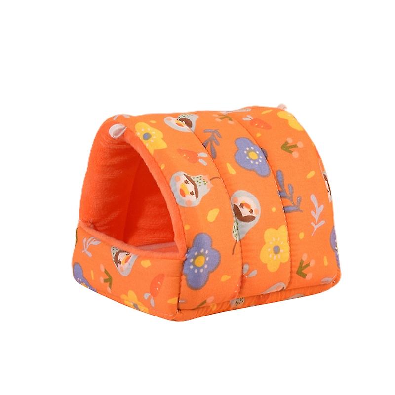 Hamster Nest Printing Semi-closed Soft Big Space Comfortable Keep Warm Practical Elephant Pattern Ha