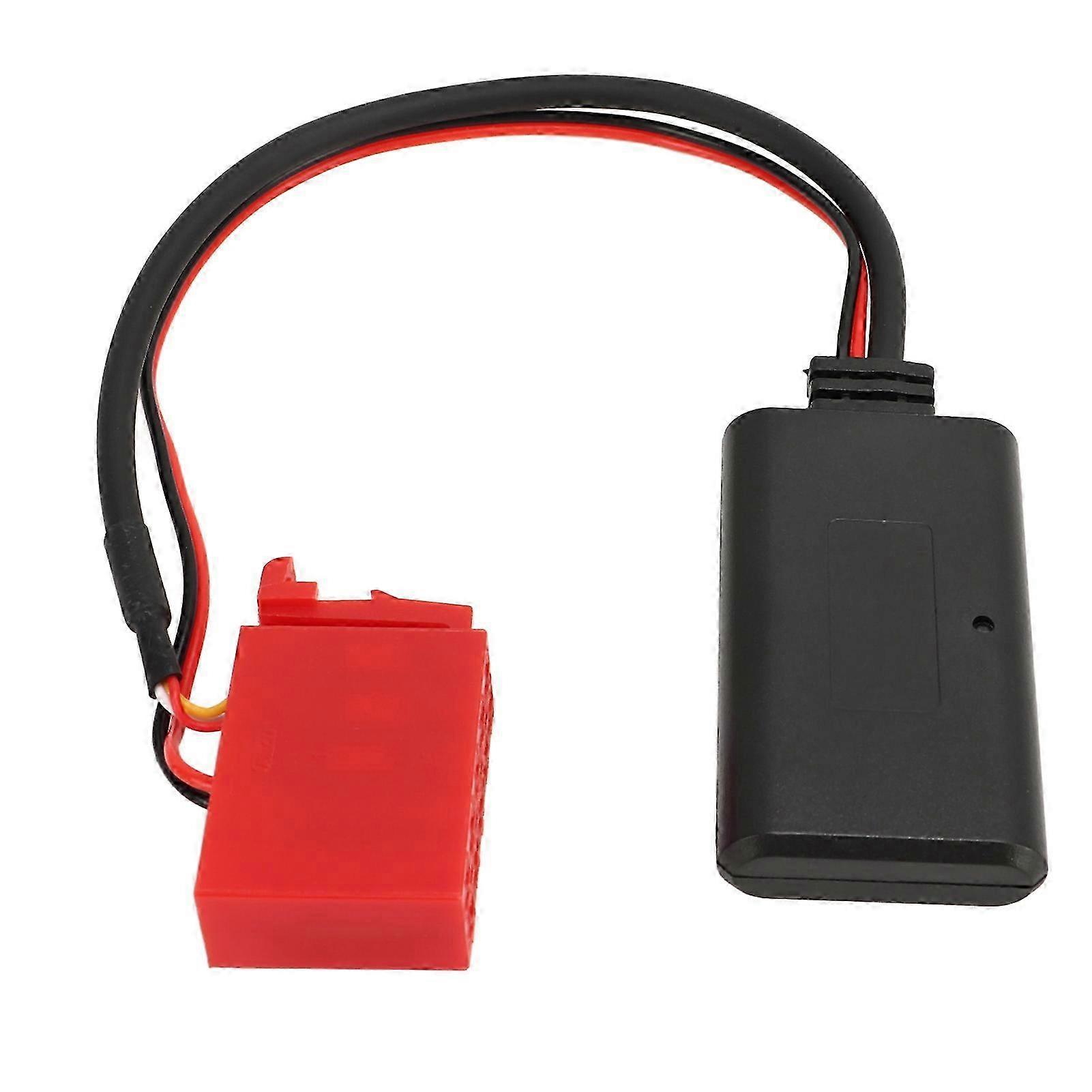 Bluetooth Aux Adapter Cable CD Player Audio Receiver and Transmitter Replacement for Benz W124 W140 W202 W210 R129 Models