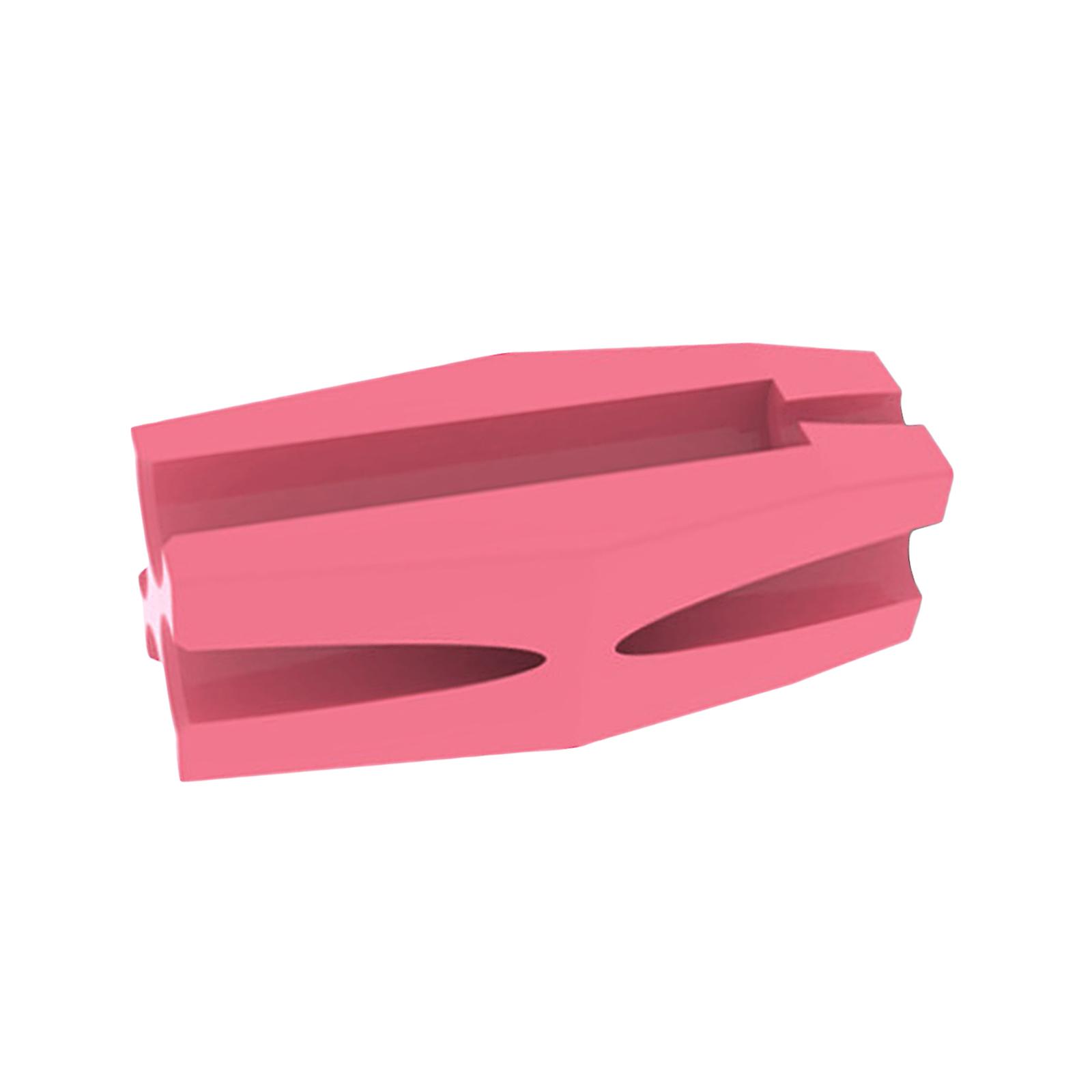 Kulmakarvojen lyijykynän teroitintyökalun muotoilija 4-in-1 aloittelijoille Kulmakynät vaaleanpunainen