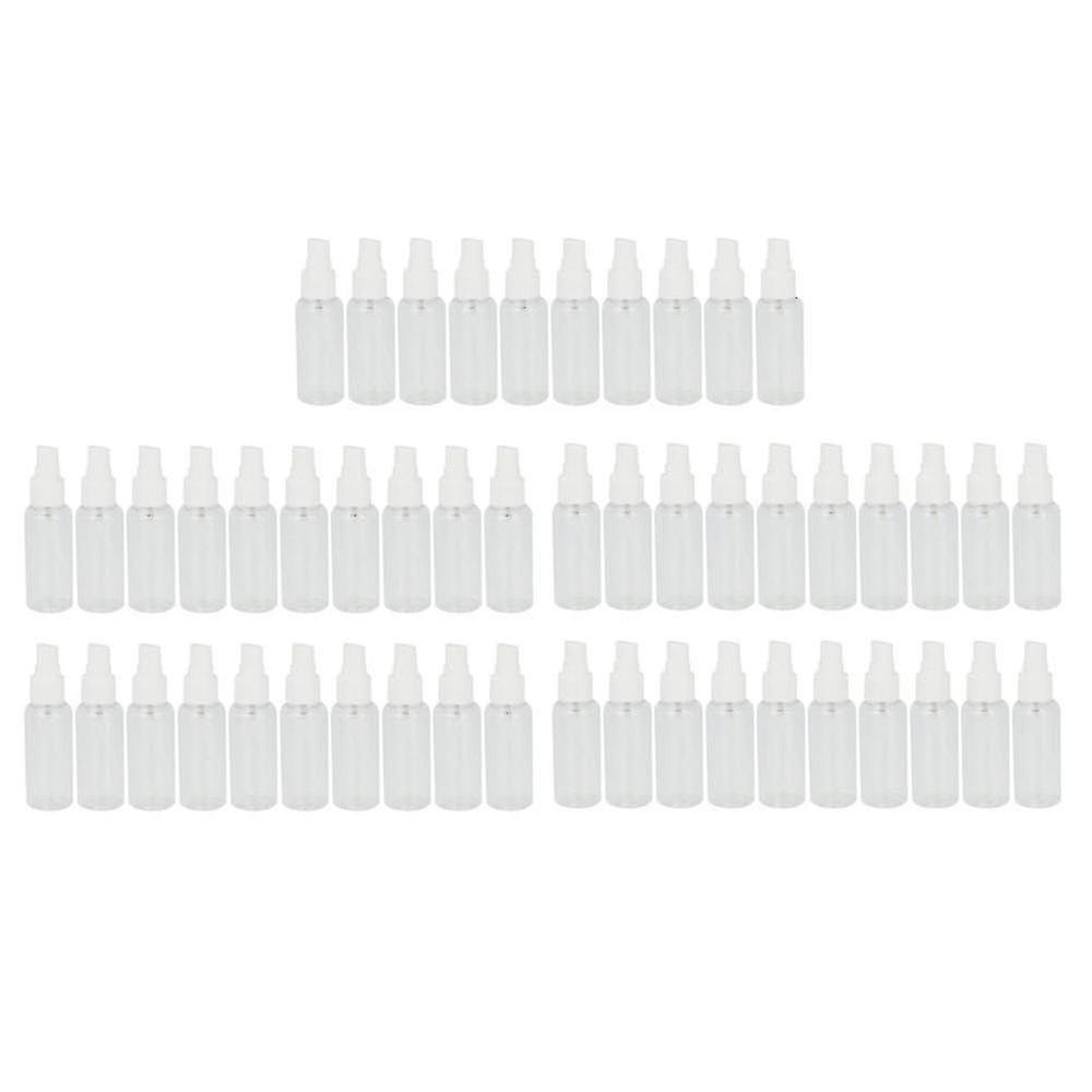 50ml Spray Bottles 50 Pieces Plastic Empty Refillable Atomiser Bottle