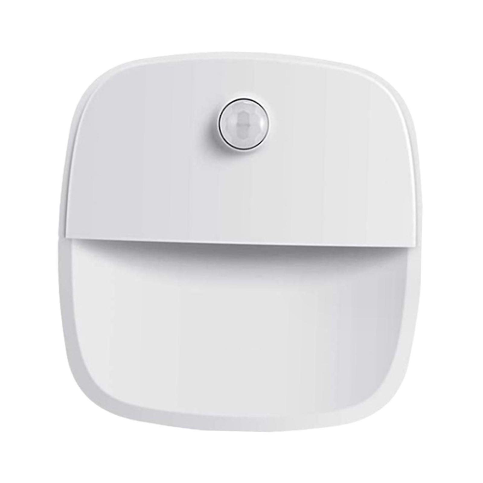 Sensor Lamp Portable Lightweight Motion LED Light for Office Wardrobe Stairs White Light