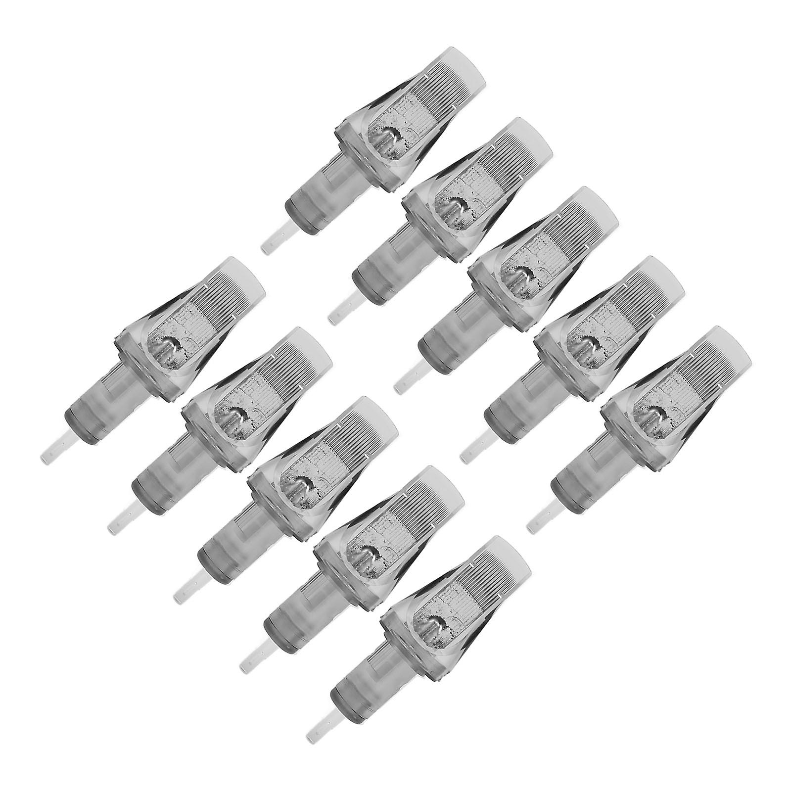 10pcs Microblading Replacement Needle Stainless Steel 0.35mm Precise Fast Coloring Shading Cartridges Needles 1229RM