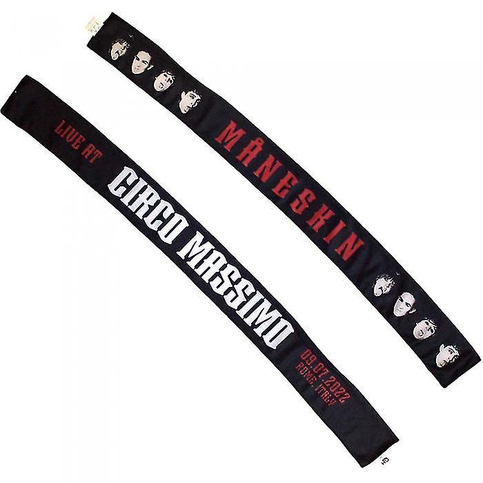 Maneskin Unisexe Adulte Live At Circo Massimo 2022 Élastiques à cheveux