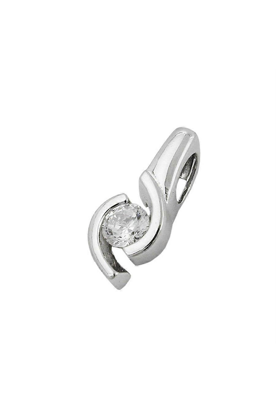 Pendant Zirconia 9k White Gold - Gl430994