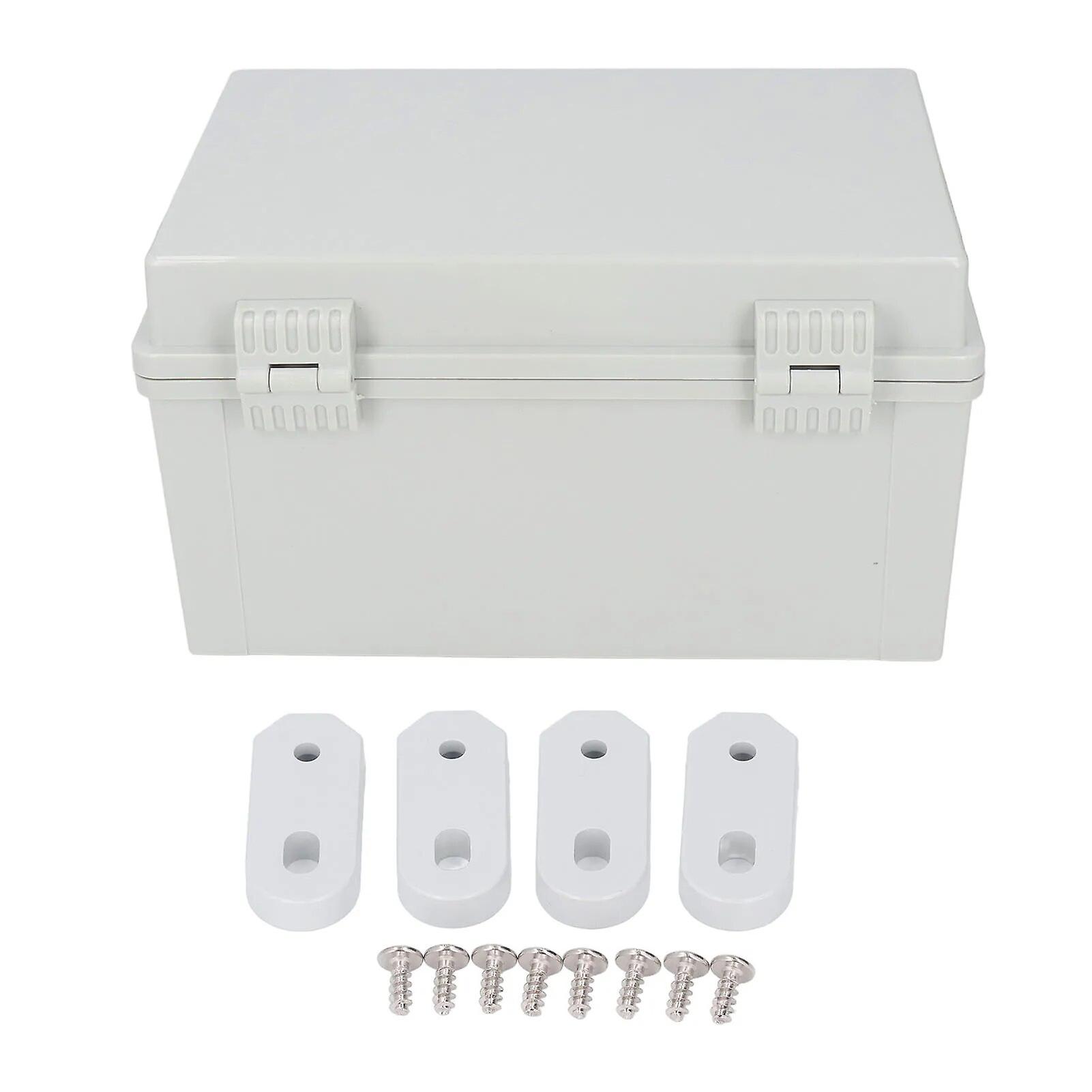 Electrical Junction Box Hinged Cover Waterproof Garden Project Box for Power Tools~8615