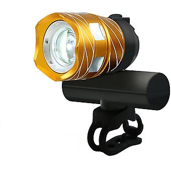 Veeki Bike Lights, USB Ricaricabile Montagna Super Luminoso Fari Guida Notturna Bagliore Torcia Elettrica Luce Di Avvertimento Bicicletta