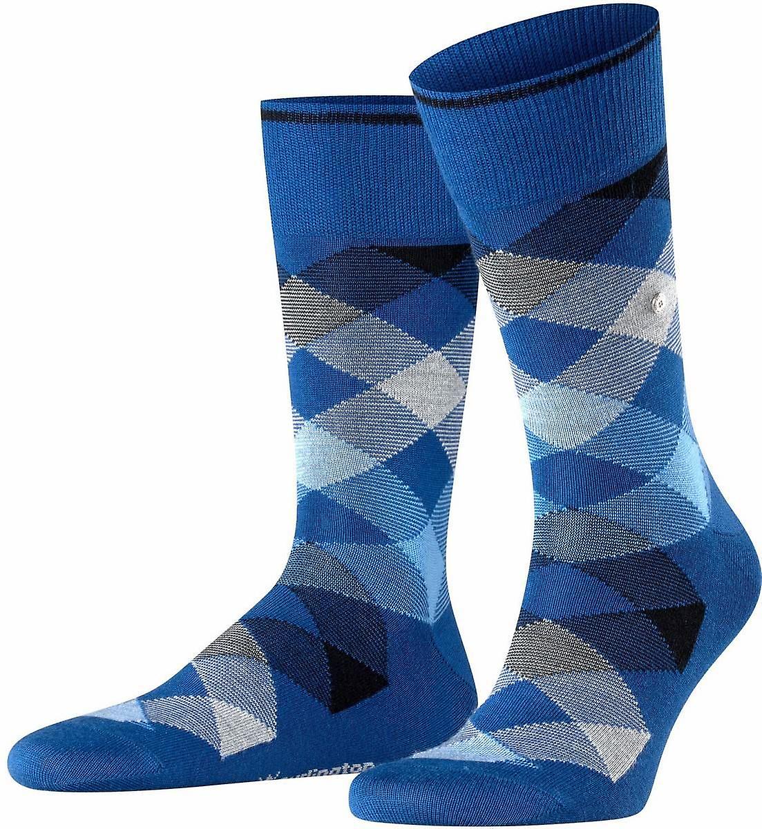 Burlington Newcastle Socks - Royal Blue/Navy
