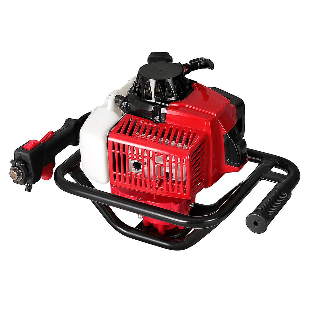 Giantz 92Cc Post Hole Digger Motor فقط محرك بنزين أحمر حفار ثقب آخر المثاقب