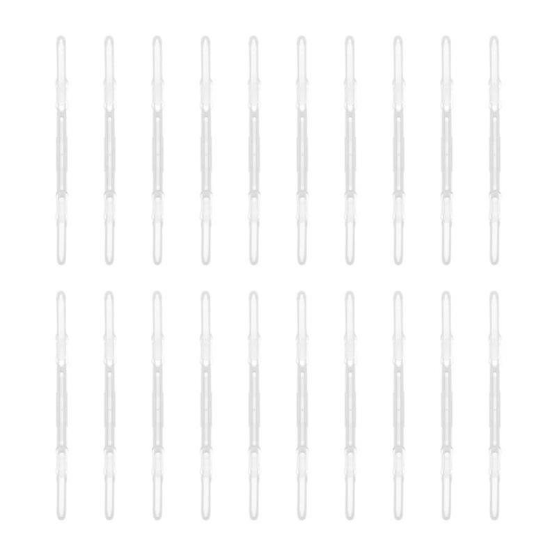 20pcs Plastic Bookbinding Clips