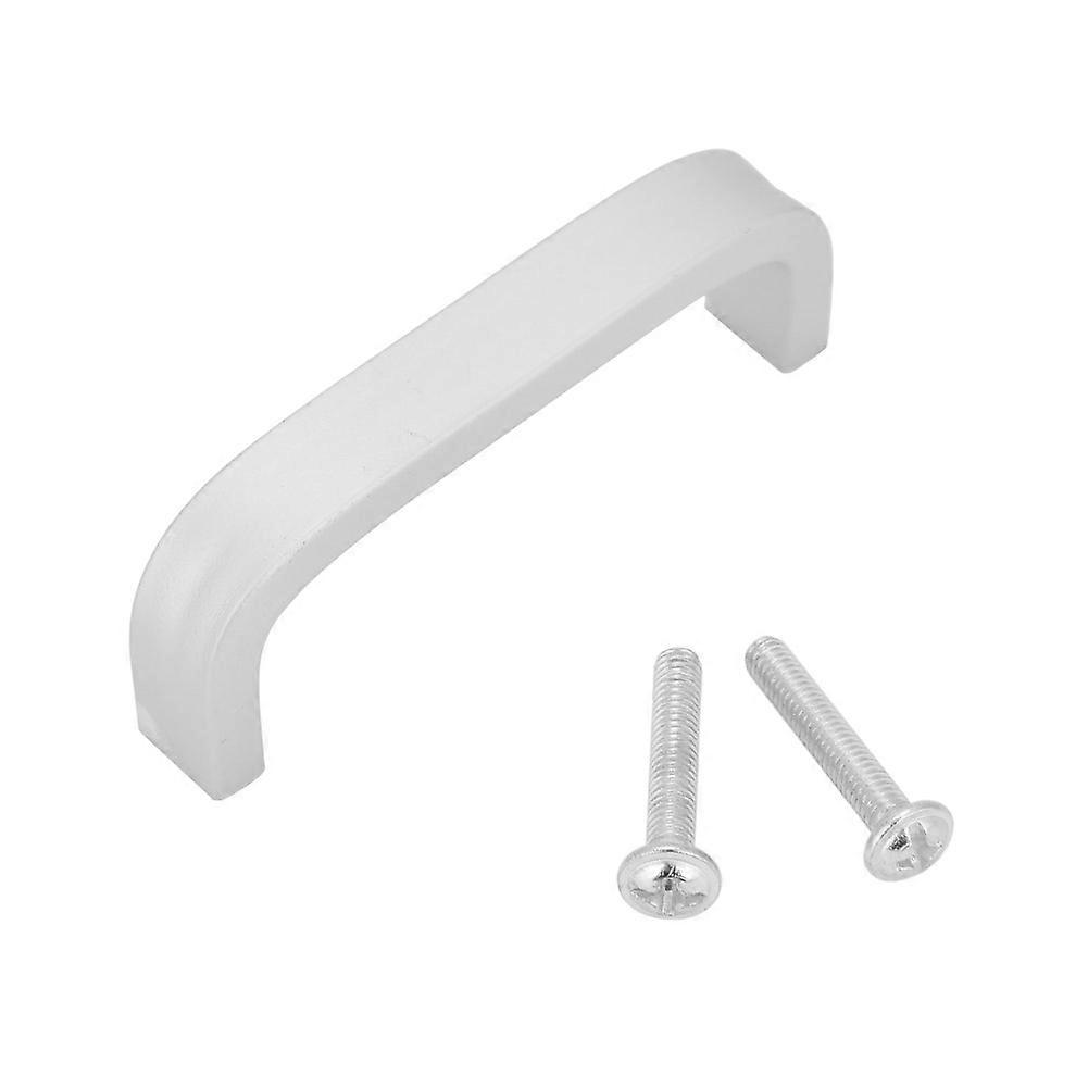 Alliage d’aluminium Argent Solid Cabinet Poignée Simple Style Meuble Door Accessoire (96mm)