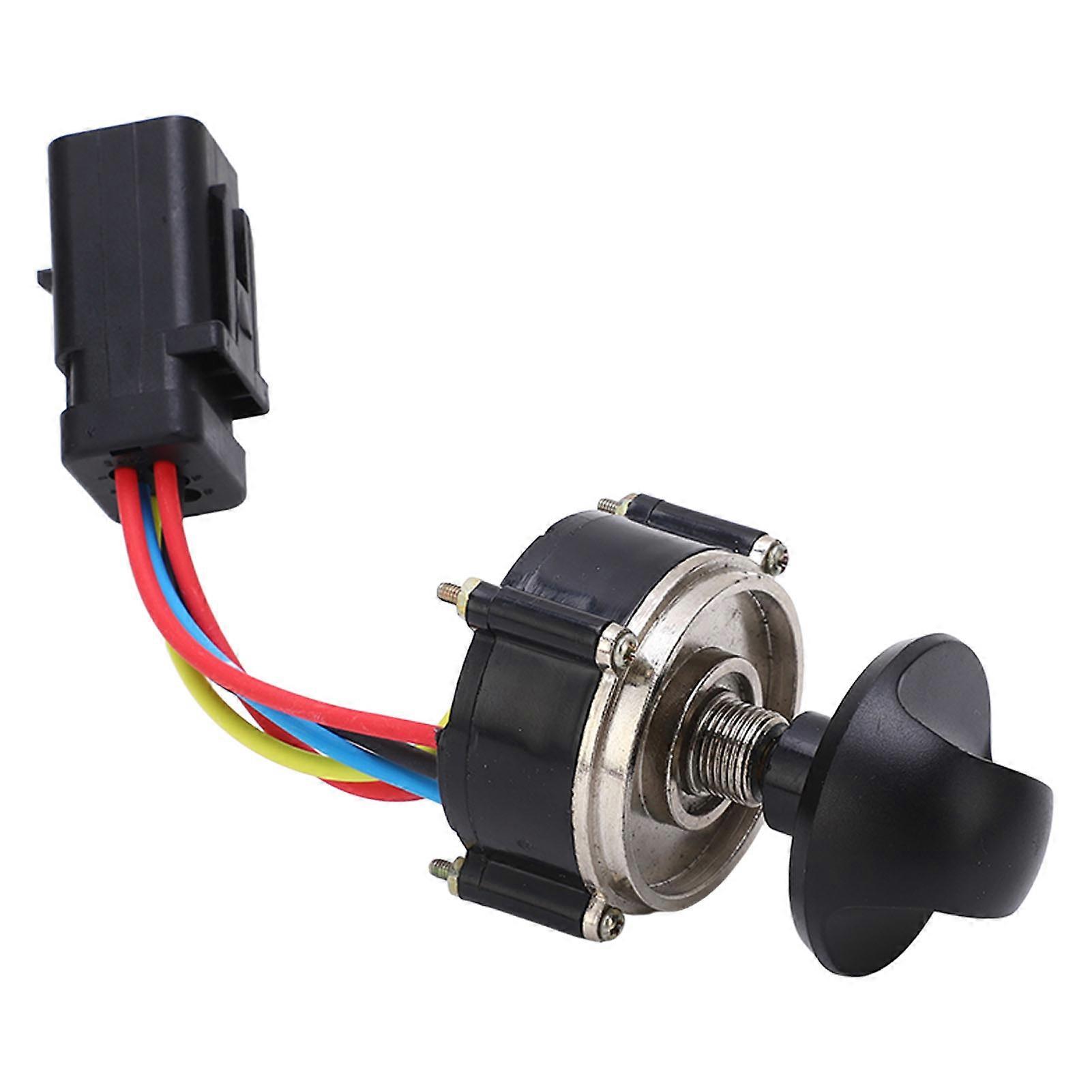 Throttle Motor Knob ABS Alloy Steel Standard Plug Fuel Selector Switch for Caterpillar CAT E312D2 E320D2 E330D2