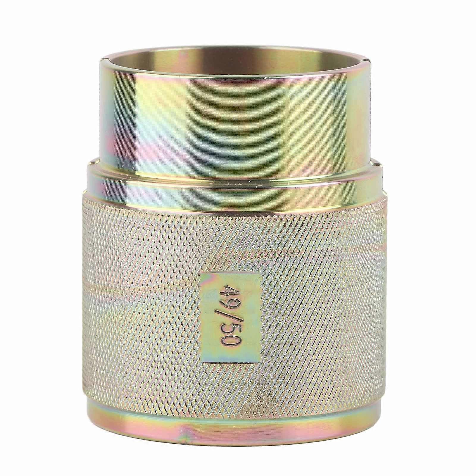 Motorcycle Fork Oil Seal Driver Tool Universal Carbon Steel for Conventional Inverted Forks 49/50mm / 1.93/1.97in NO.58794