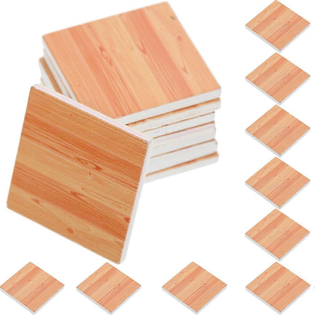 27pcs Miniature Flooring Tiny Floor Sheets Mini Floor Mode for Tiny House Decor