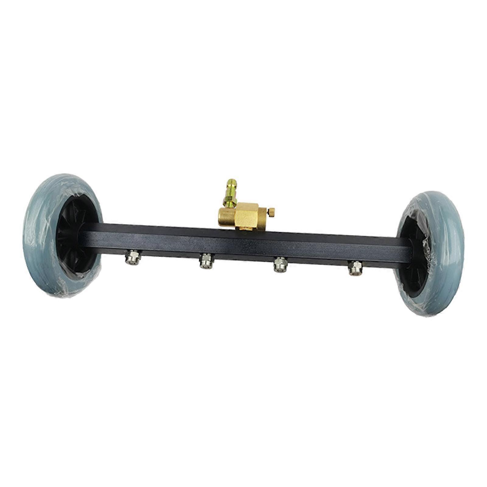 Pressure Washer Under Car Cleaner Adapter Multipurpose Sturdy with 2 Casters