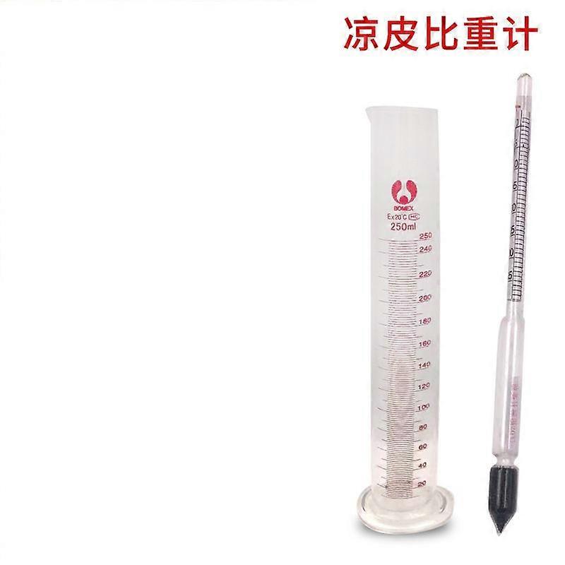 1 Set Hydrometer Household Dough Meter Dough Tester And Cylinder For Kitchen