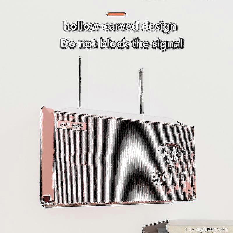 Trådlös Wifi Router Hylla Förvaringslåda, Vägghängande Abs Plastic ...