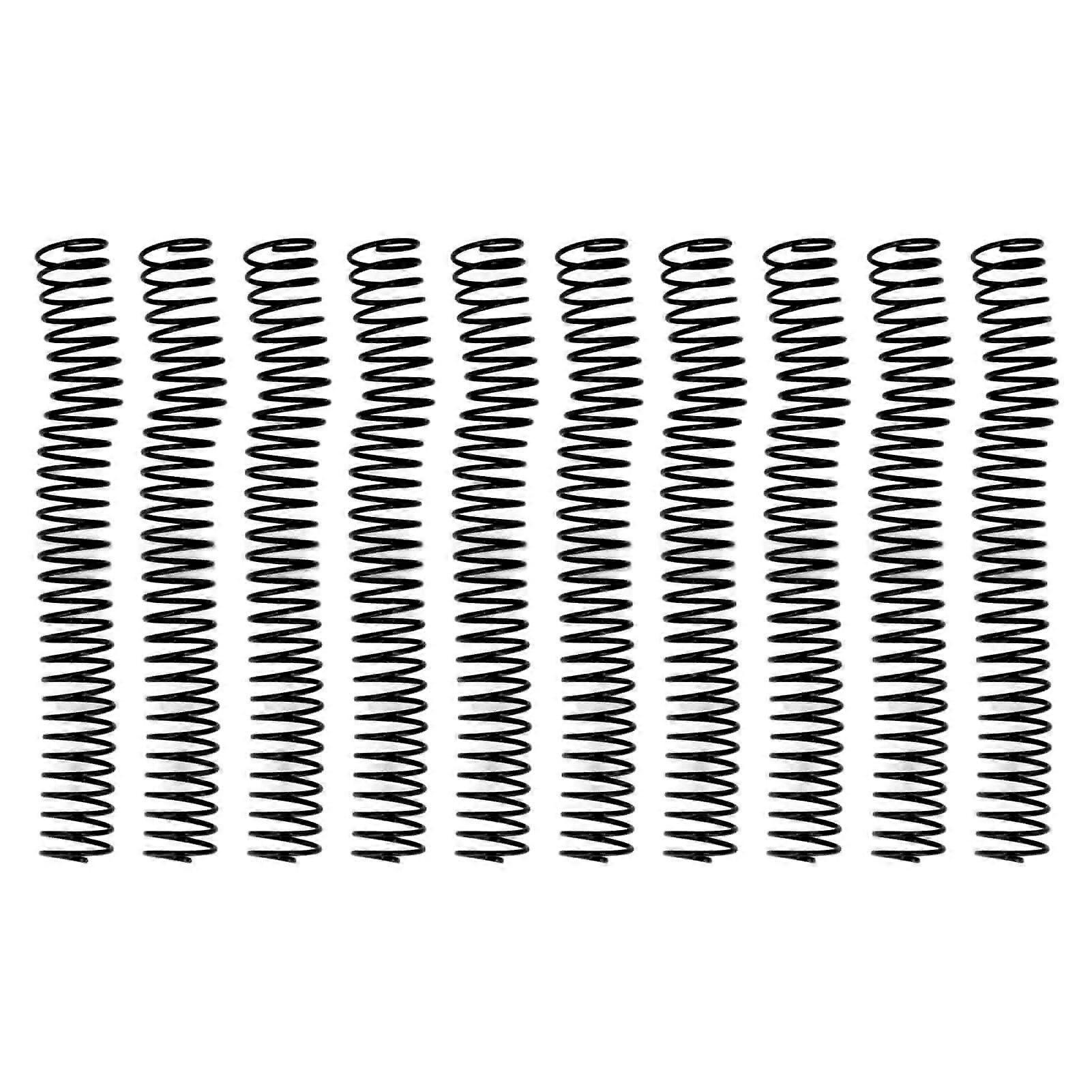 10pcs סליל קשירה ספירלי מסרק עמוד שדרה בעל קיבולת גדולה 31 מ"מ קוטר פנימי ערכת סט 30 חורים