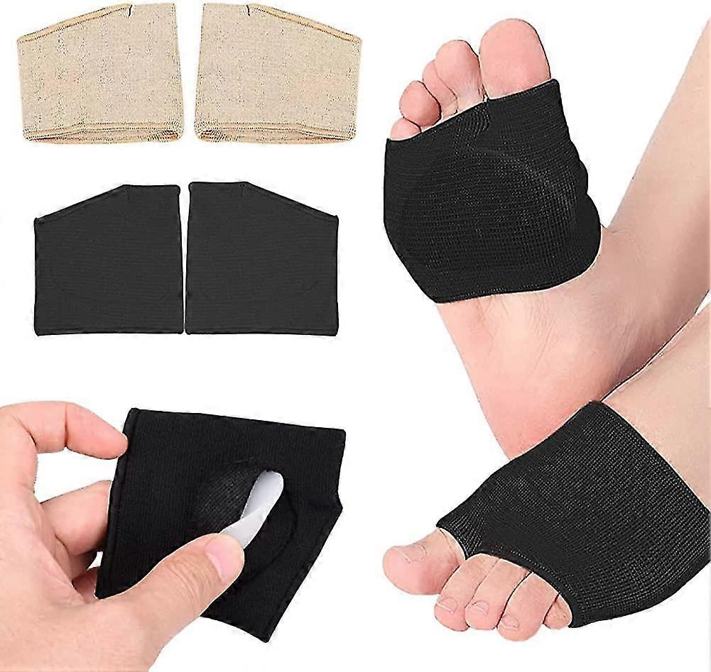 2 par metatarsalputer for kvinner. Gelputer for metatarsalgi. Metatarsal puter Tw