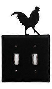 Rooster - Double Switch Cover