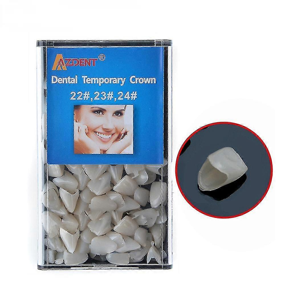 التيجان المؤقتة, بورسلين، قشرة أمامية، لأطباء الأسنان، 72 قطعة/صندوق