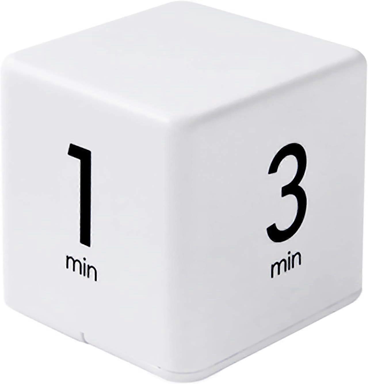 Rubik's Cube Timer-wit, 1-3-5-10 minuten