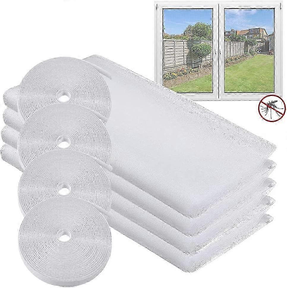 Mosquito Nets for Windows 4 Pcs Insect Stop for Windows Mosquito Net for Window against Insects and