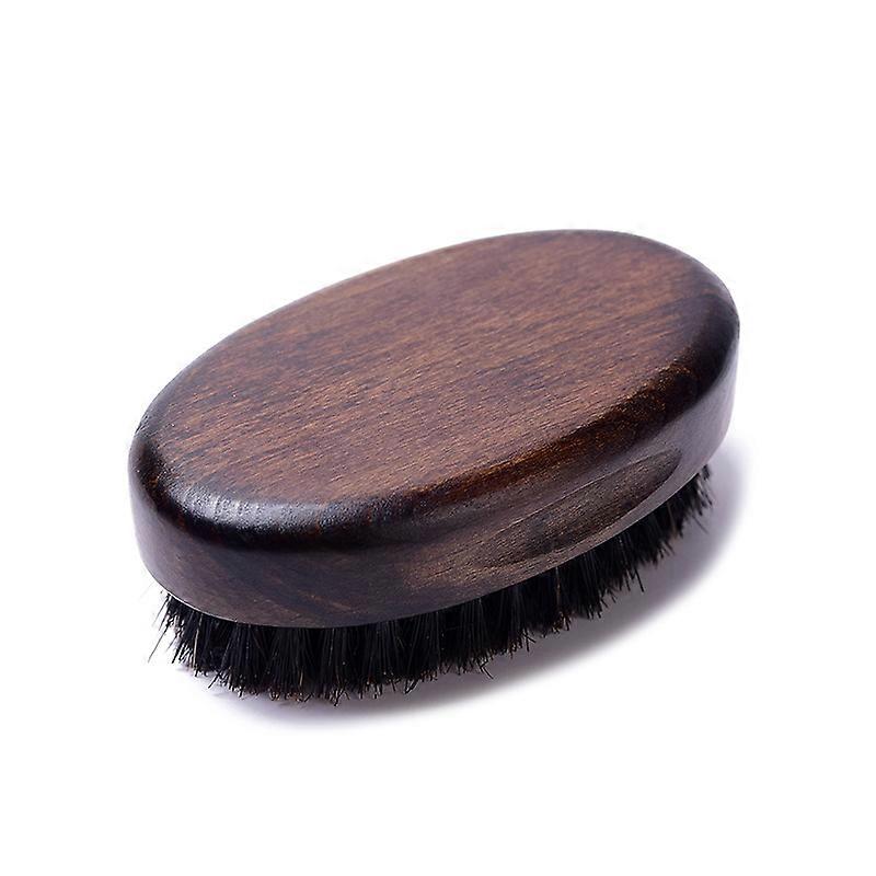 Bristle Wave Brush Hair Combs Hair Beard Comb Large Curved Wood Handle Anti static Hair Brush Comb Styling Tools