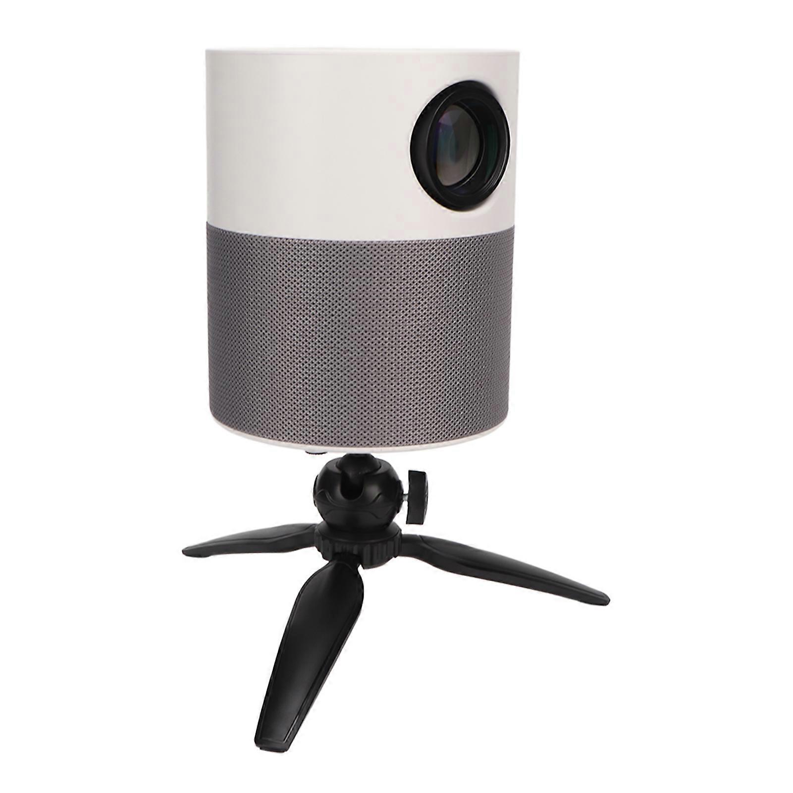 WiFi Bluetooth Projector HD 250 Inch Screen Portable 3W Speaker Same Screen Projector for Android for IOS 100240V UK Plug