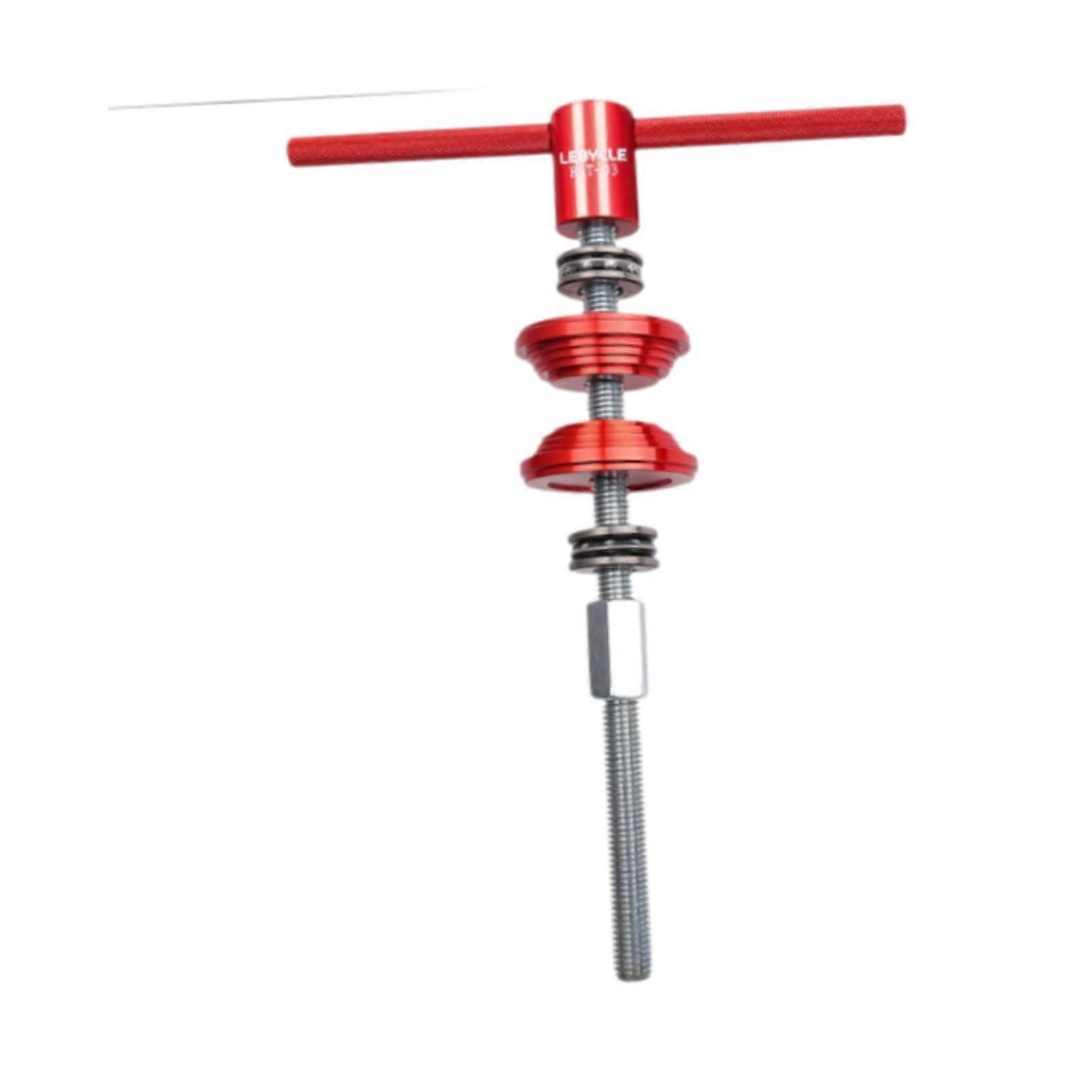 Bike Headset Press Tool Professional Sturdy Multifunction Bearing Press Tool Red