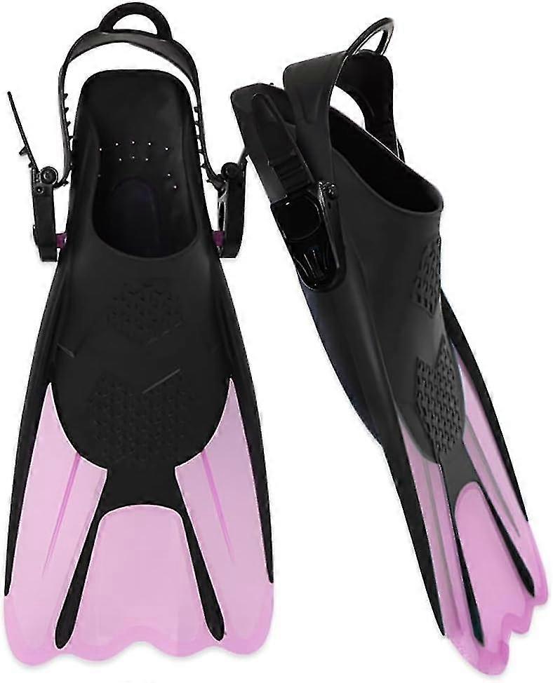 Adjustable Diving Fins, Size 34-38, Unisex, Open Heel, Short Fins, Adjustable For Diving, Swimming And Diving