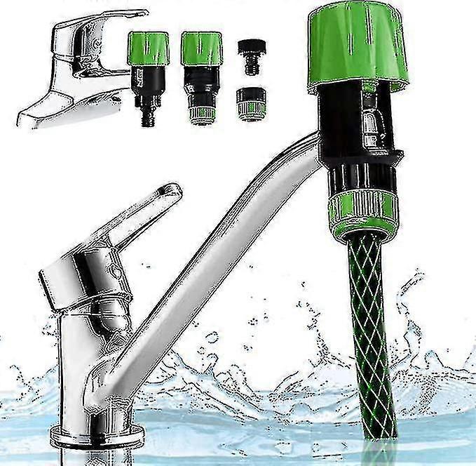 المطبخ حديقة سقي الحنفية خرطوم الأنابيب المفاجئة موصل محول أداة ، محول موصل الصنبور العالمي مطبخ الأنابيب النجار المناسب ، -Yvan