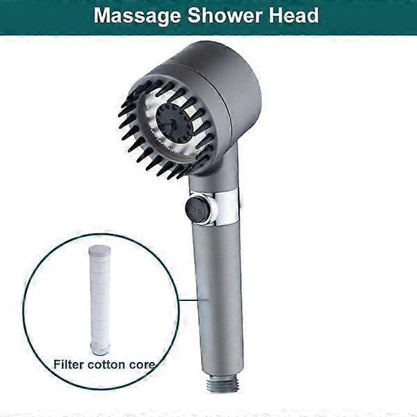 in 1 massage shower nozzle High pressure SET
