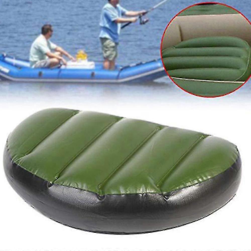 Portable Kayak Boat Inflatable Seat Cushion Drifting Canoe Inflatable Cushion Seat